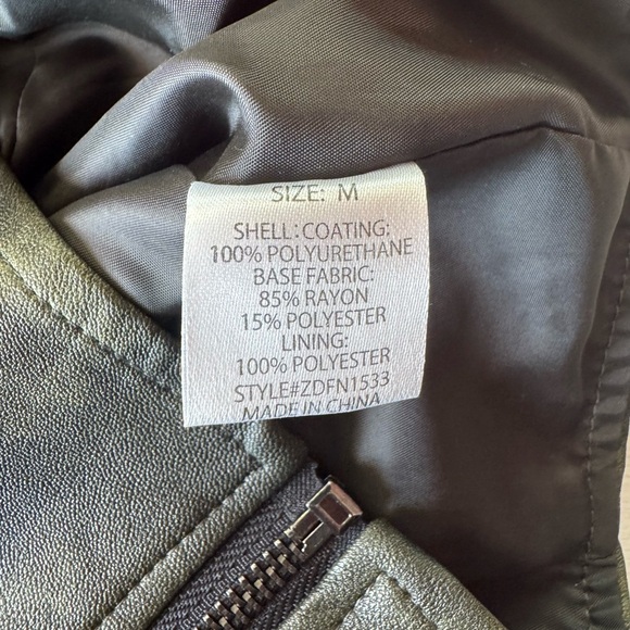 Fashion Nova Faux Leather Corset Top | Lace-Up Bustier Camisole Y2K Clubwear - Picture 13 of 15